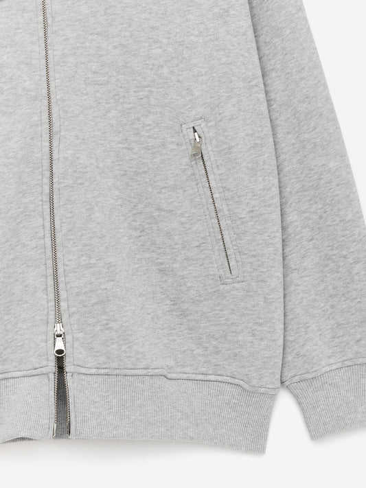 Zip Hoodie - Grey - Image 2
