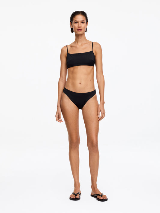 Sporty Bikini Top - Black - Image 2