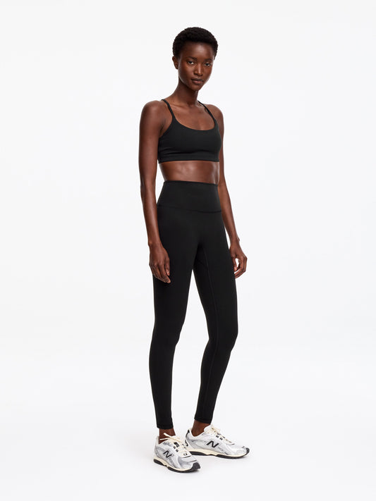 Soft Stretch Sports Bra - Black - Image 2