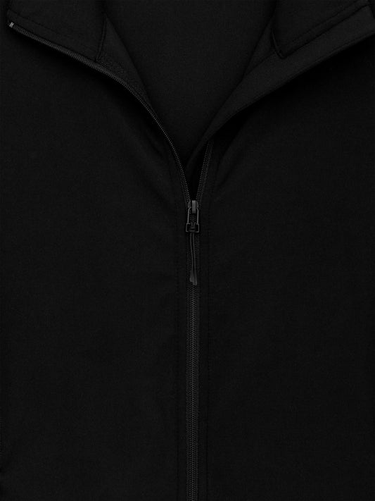 Soft Stretch Zip Jacket - Black - Image 2