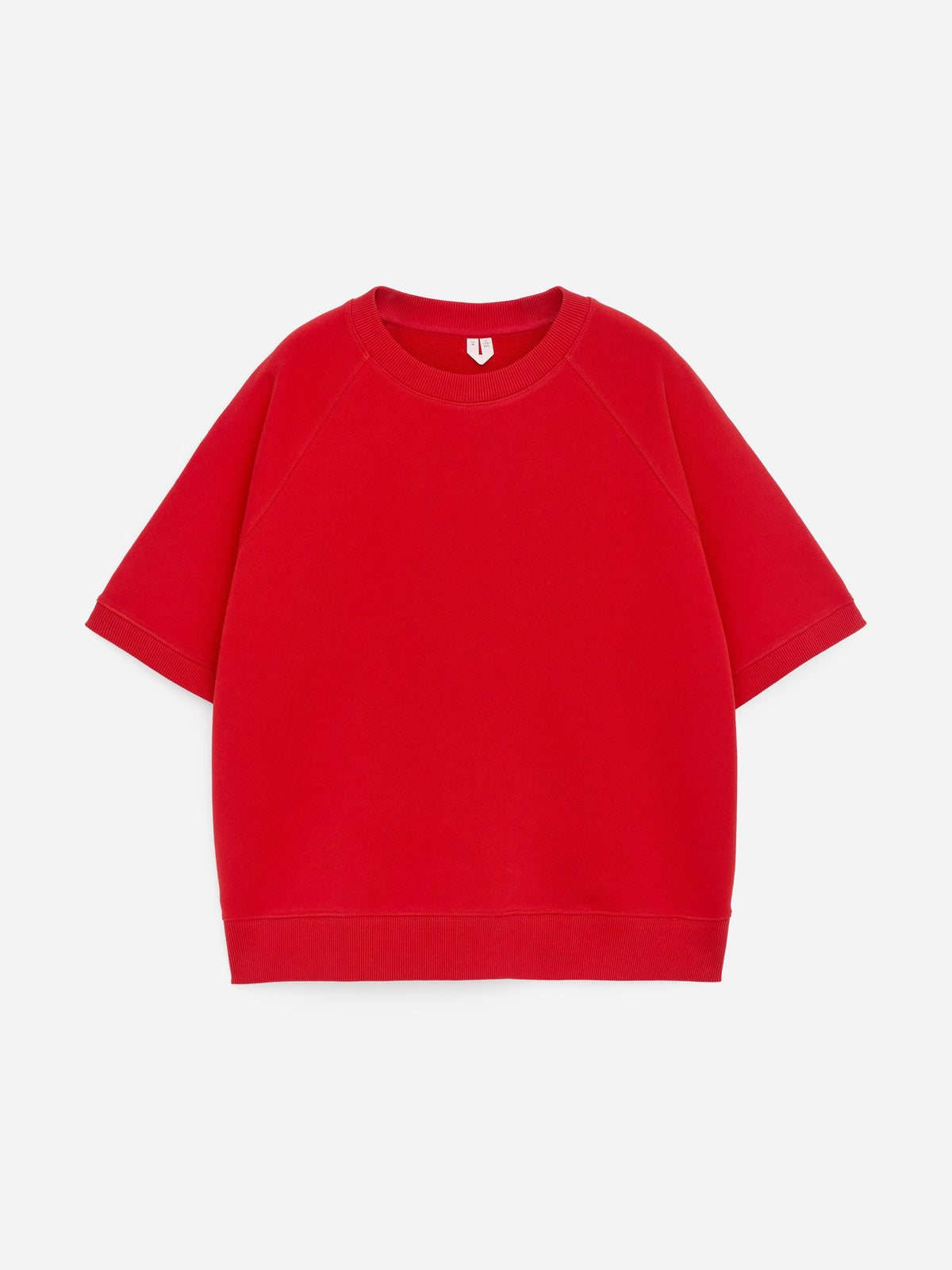French Terry Sweatshirt - Red