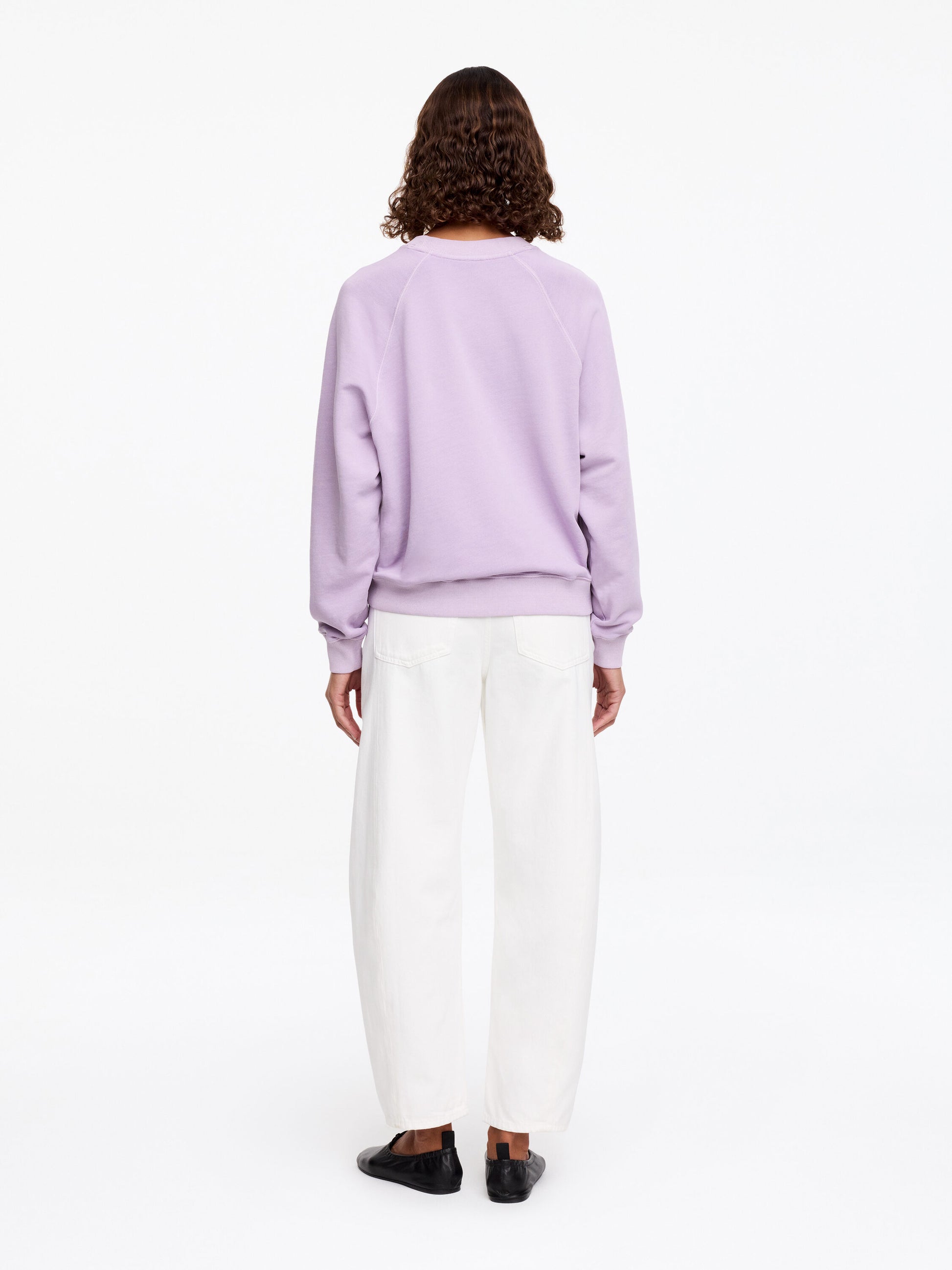 Terry Sweatshirt - Purple - Image 3