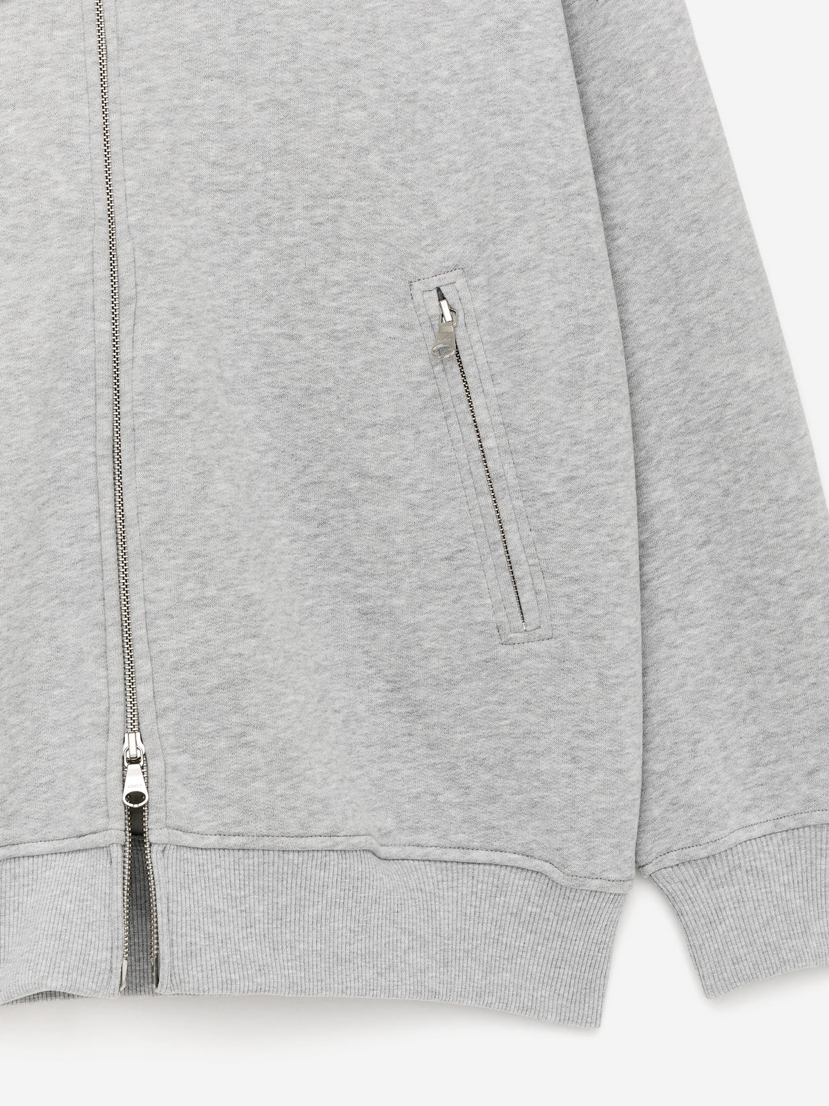 Zip Hoodie - Grey - Image 2