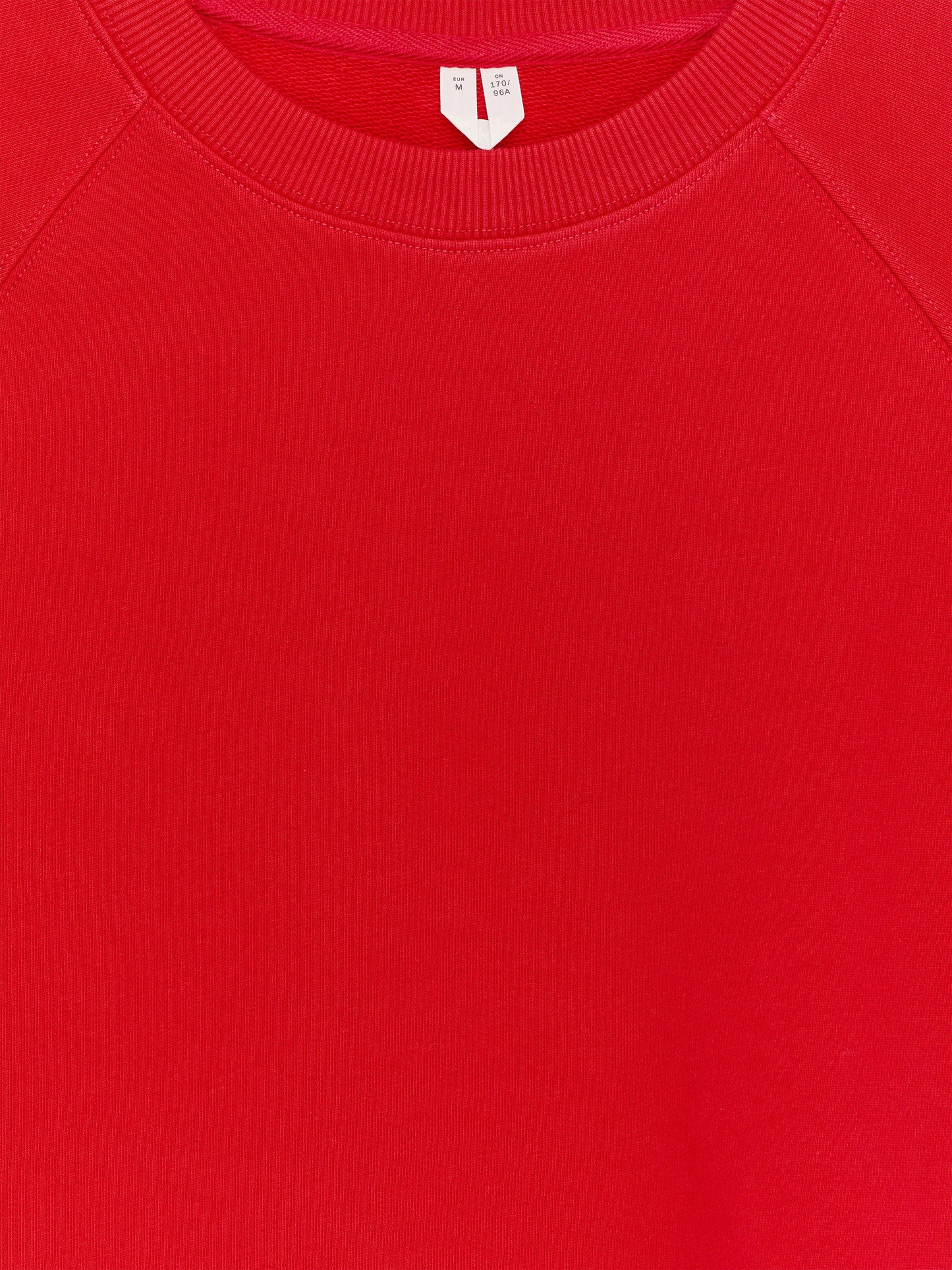 French Terry Sweatshirt - Red - Image 2