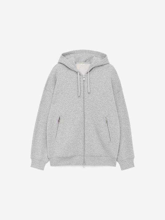Zip Hoodie - Grey