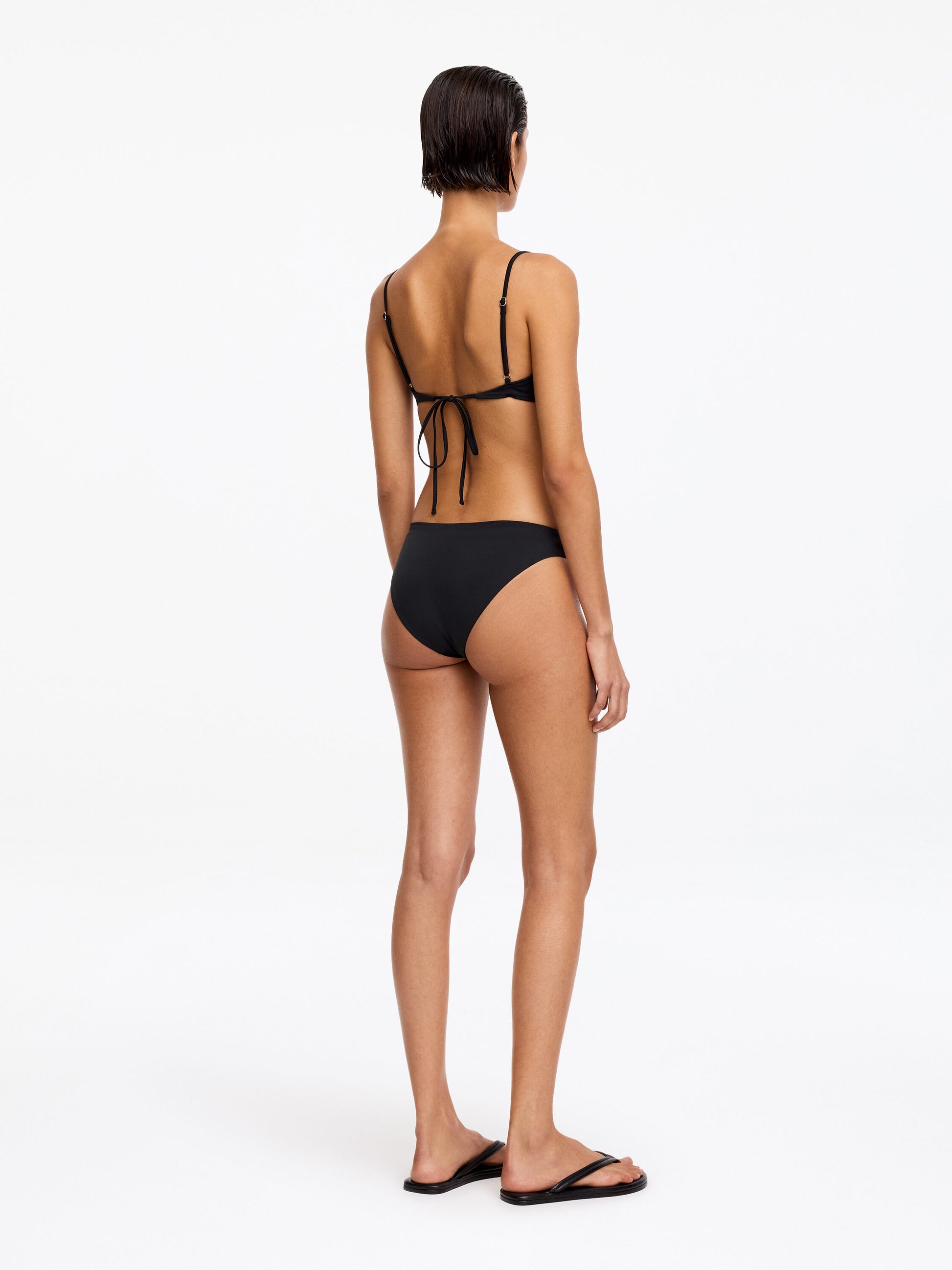 Sporty Bikini Briefs - Black - Image 3