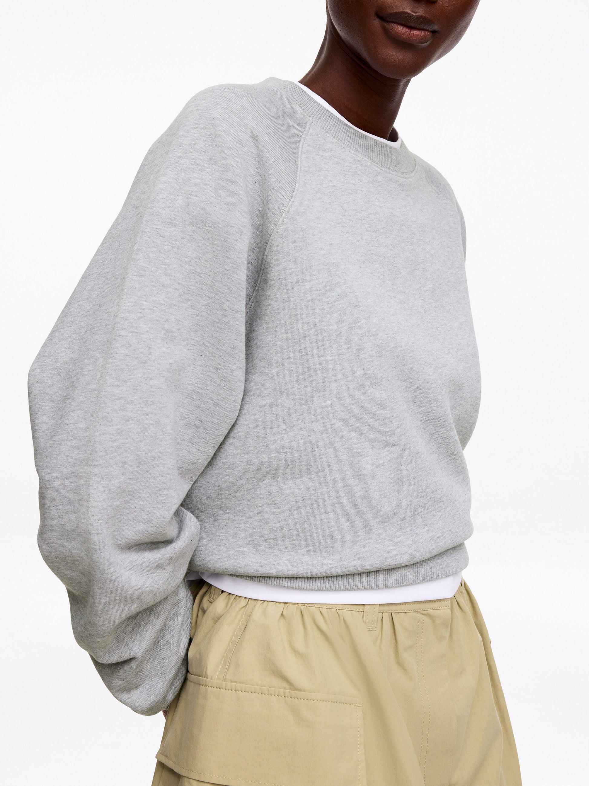 Terry Sweatshirt - Grey - Image 4