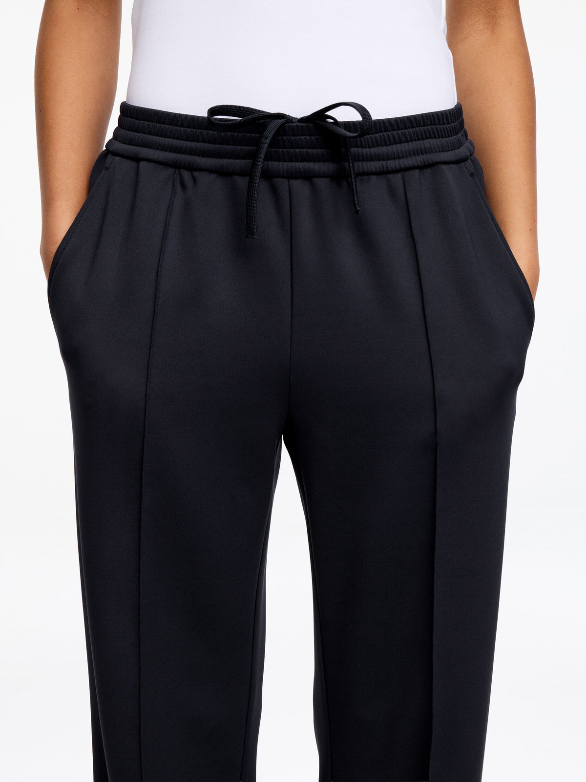 Pintuck Tracksuit Bottoms - Blue - Image 5