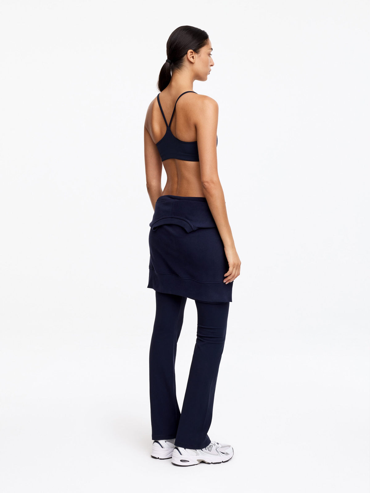 Soft Stretch Sports Bra - Blue - Image 2