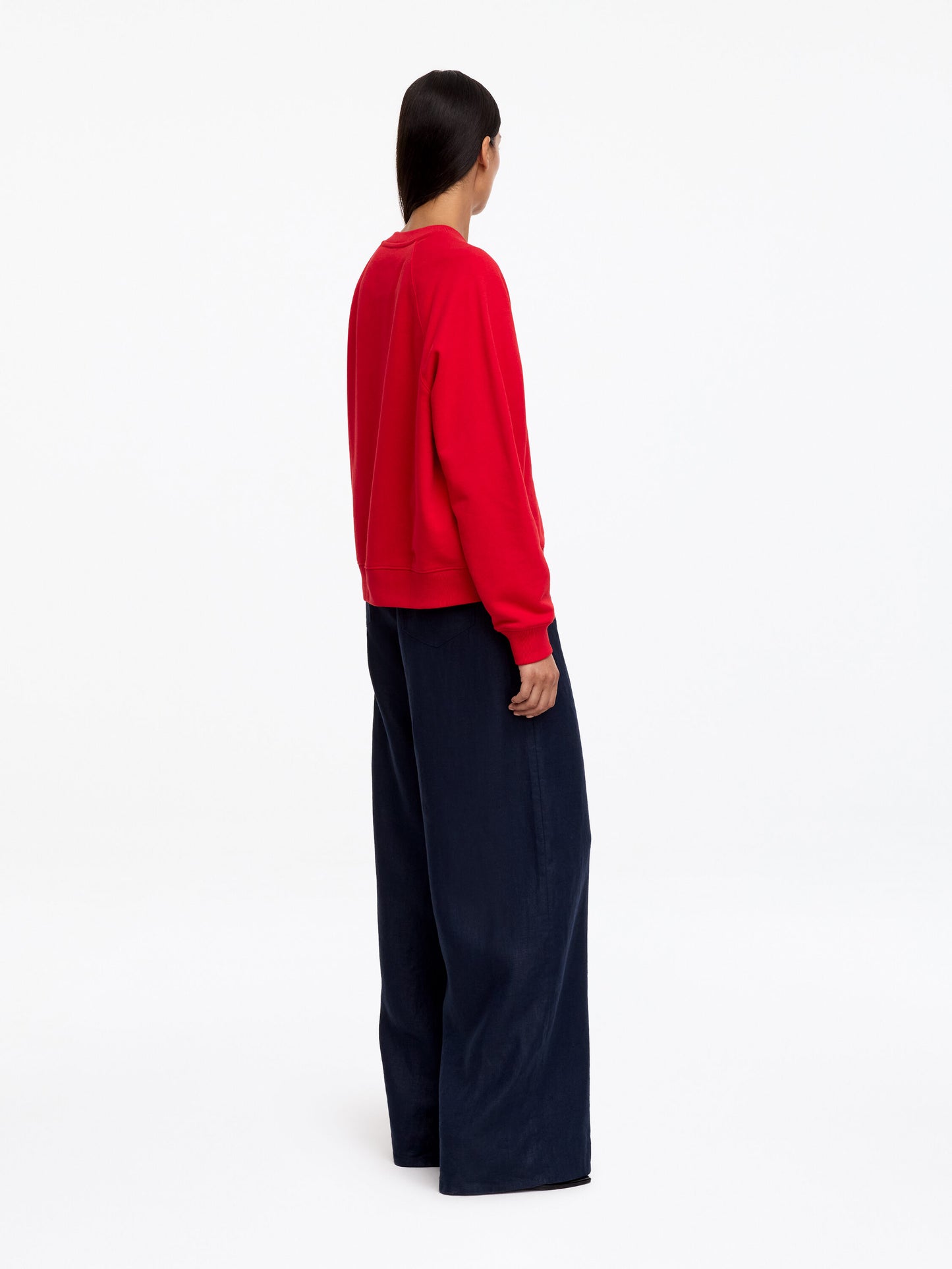 Terry Sweatshirt - Red - Image 4