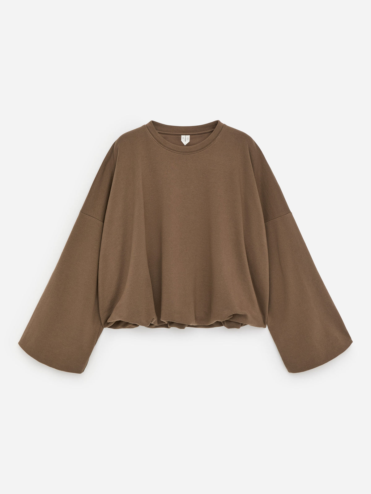Balloon Sweatshirt - Brown