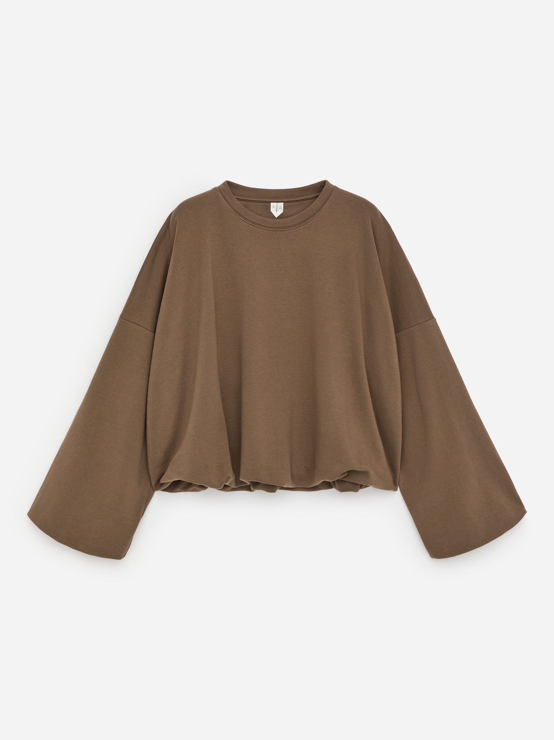 Balloon Sweatshirt - Brown