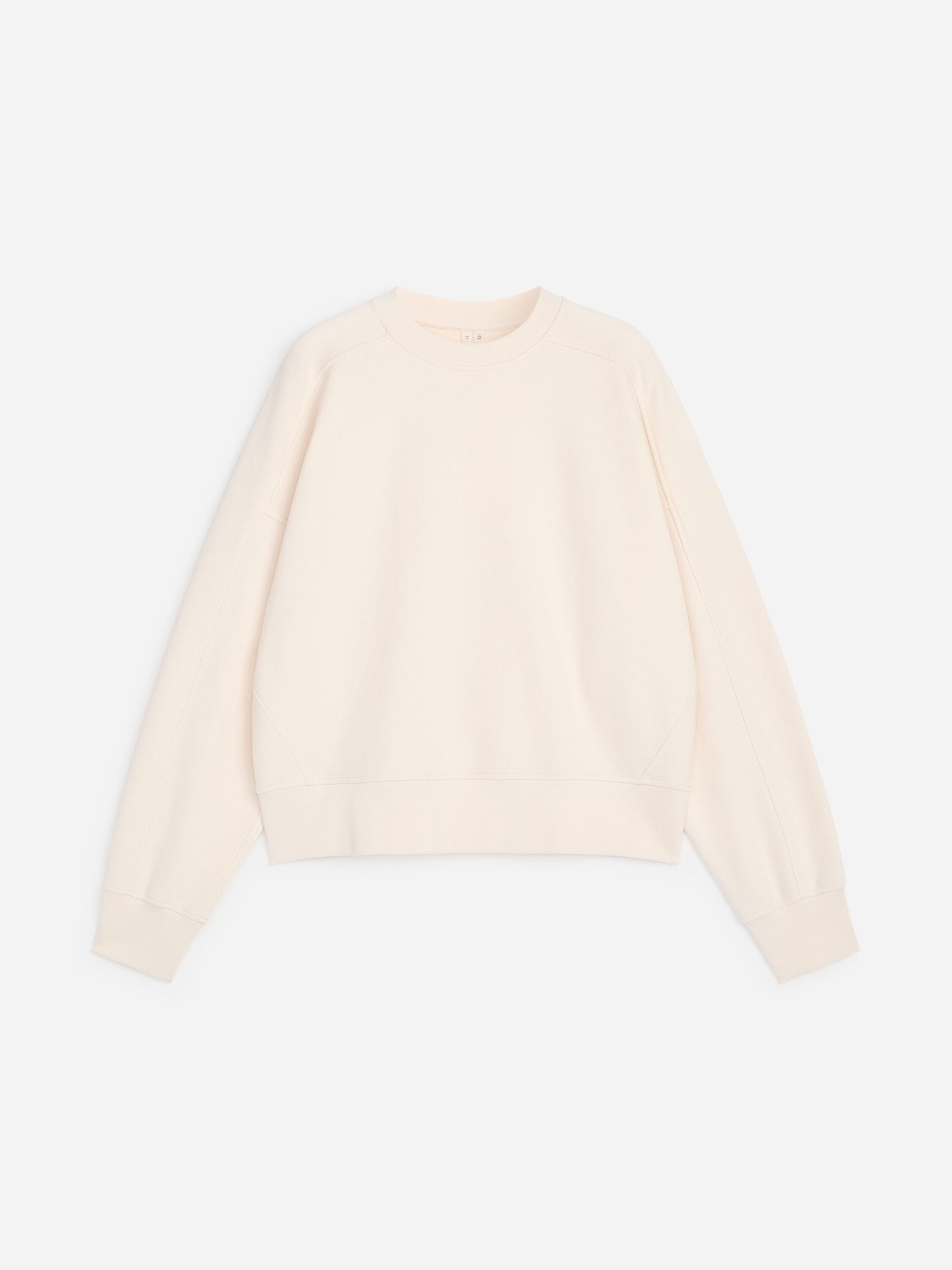 Terry Cotton Sweatshirt - White - Image 5