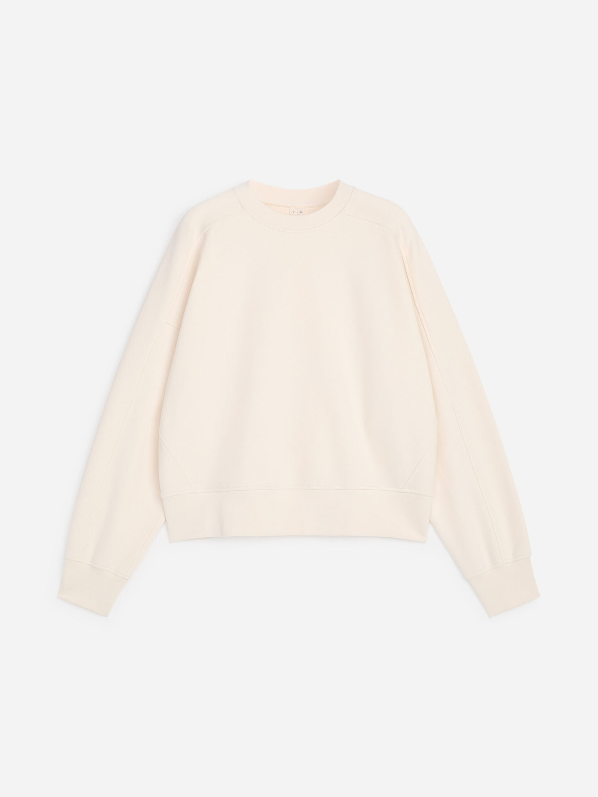 Terry Cotton Sweatshirt - White - Image 5