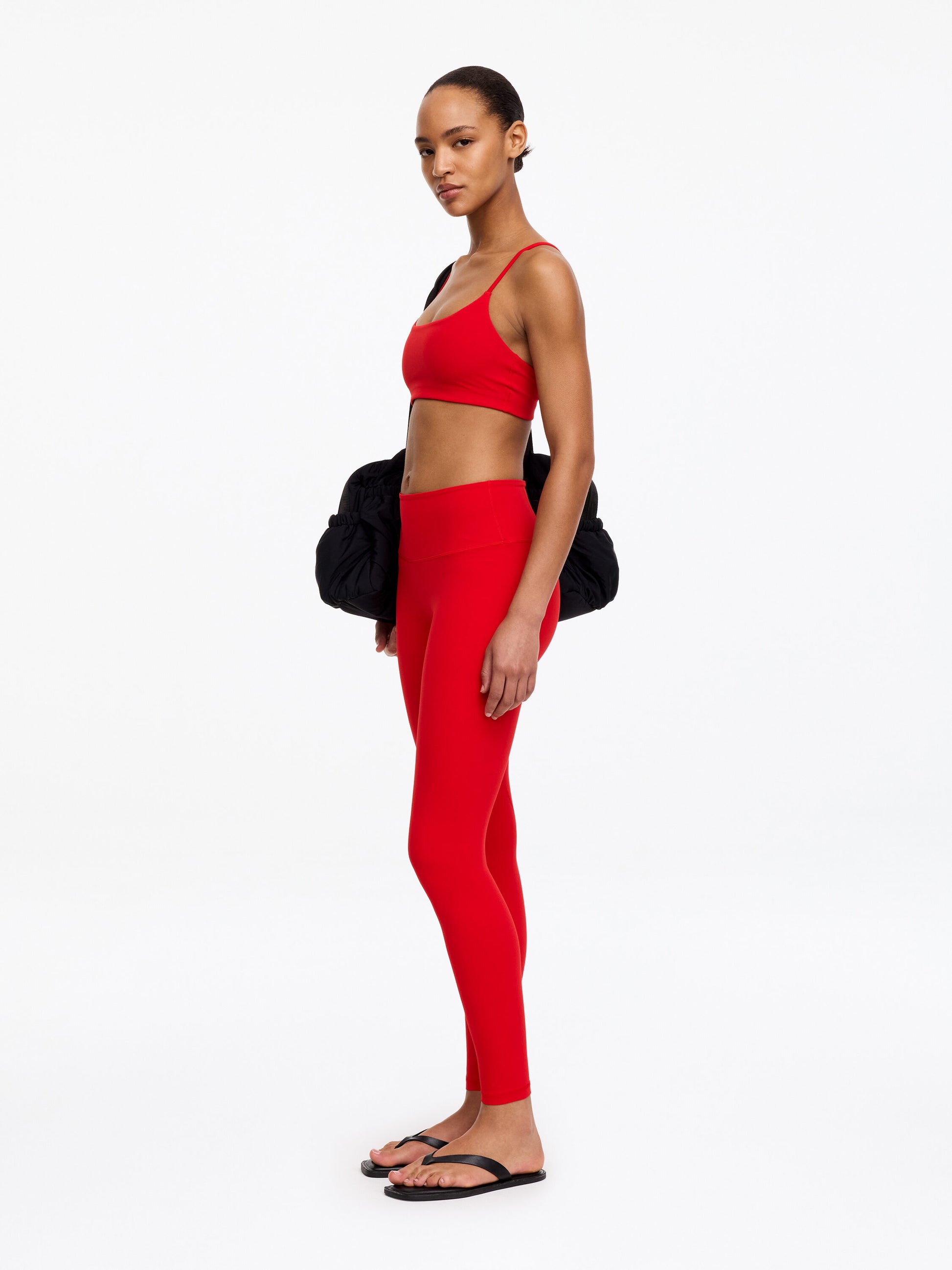Soft Leggings - Red - Image 3