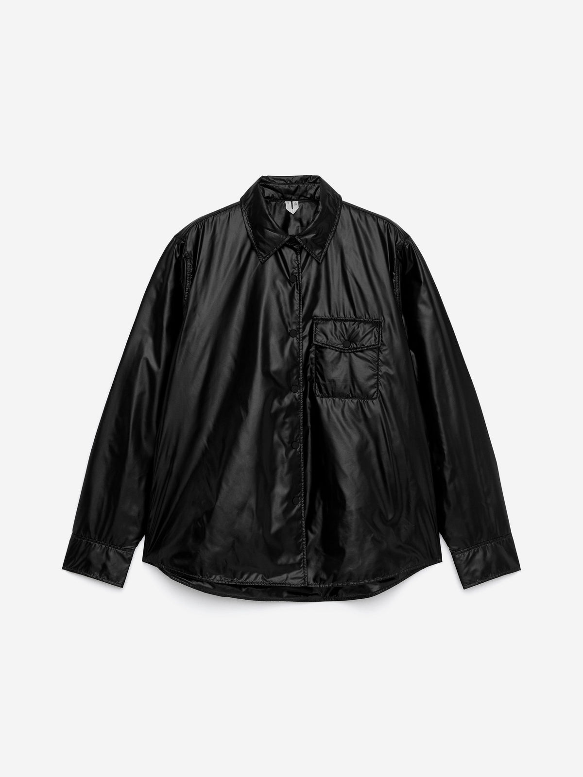 Nylon Overshirt - Black