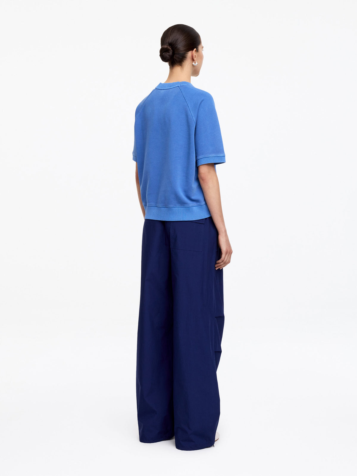 French Terry Sweatshirt - Blue - Image 4