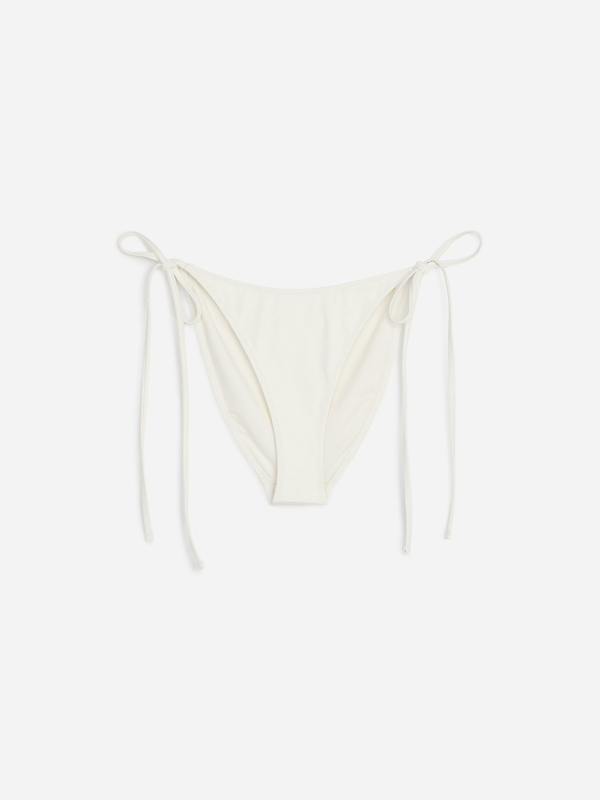 Tie Bikini Briefs - White - Image 6