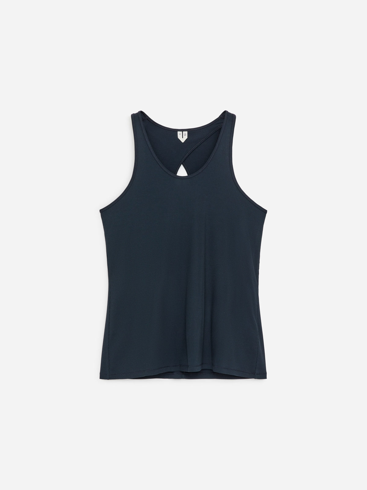 Ribbed Tank Top - Blue - Image 6