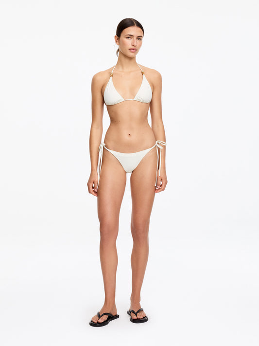 Tie Bikini Briefs - White - Image 2