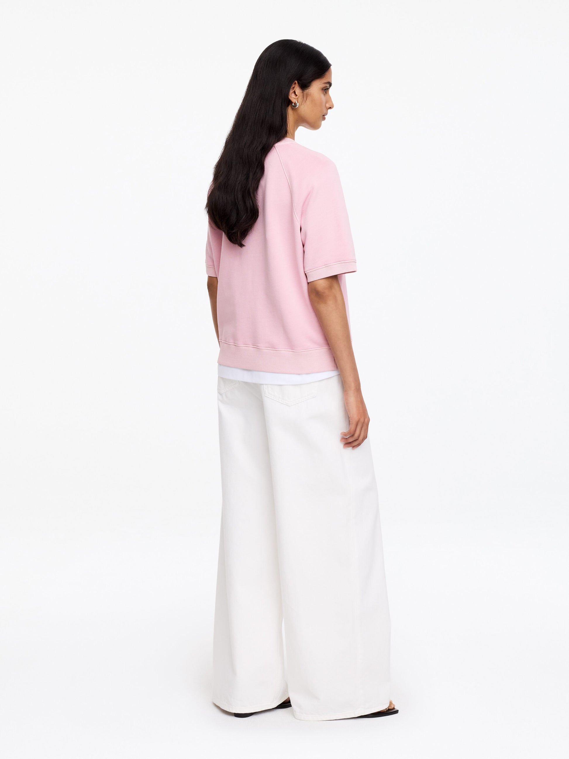 French Terry Sweatshirt - Pink - Image 2