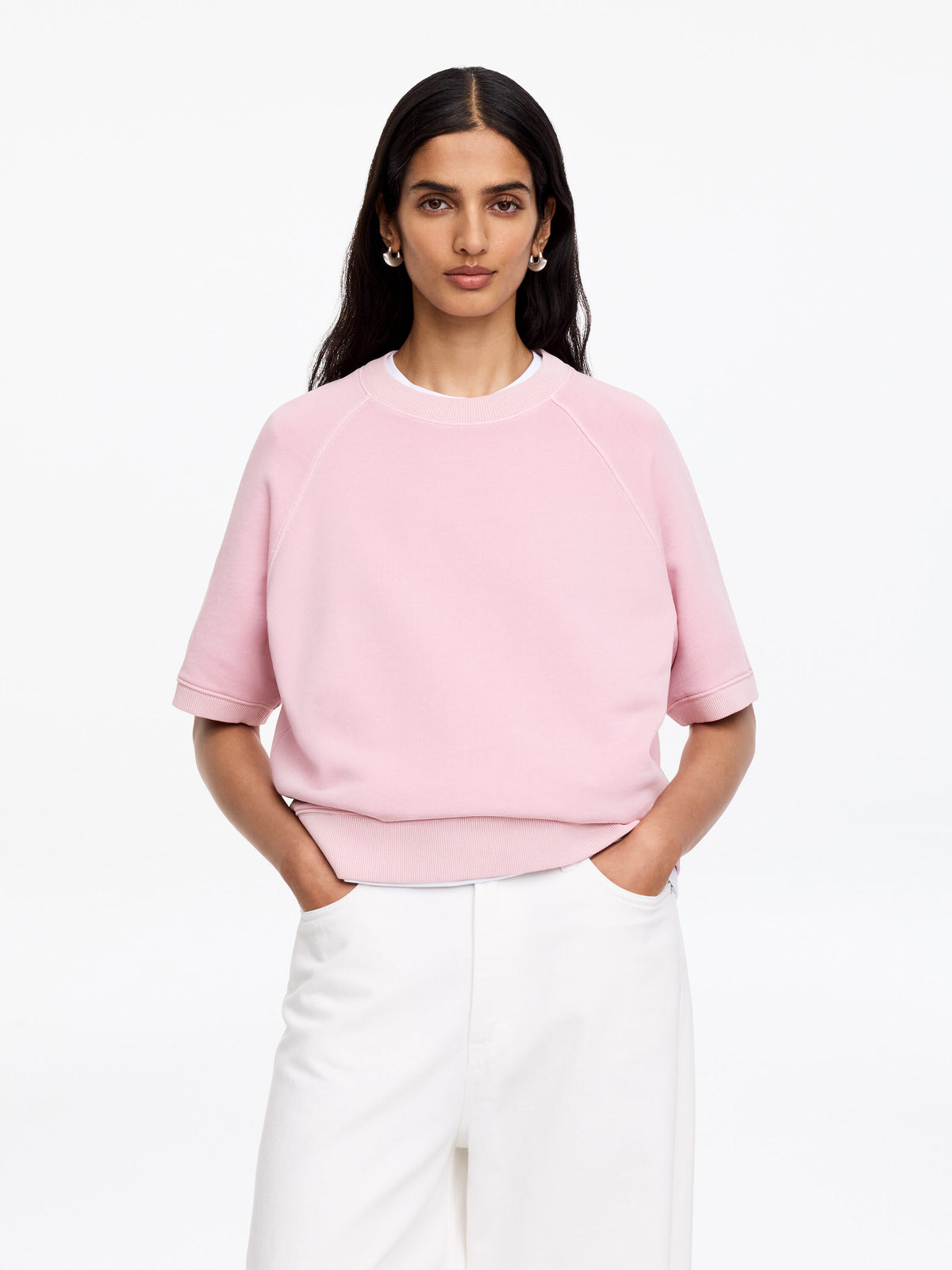French Terry Sweatshirt - Pink