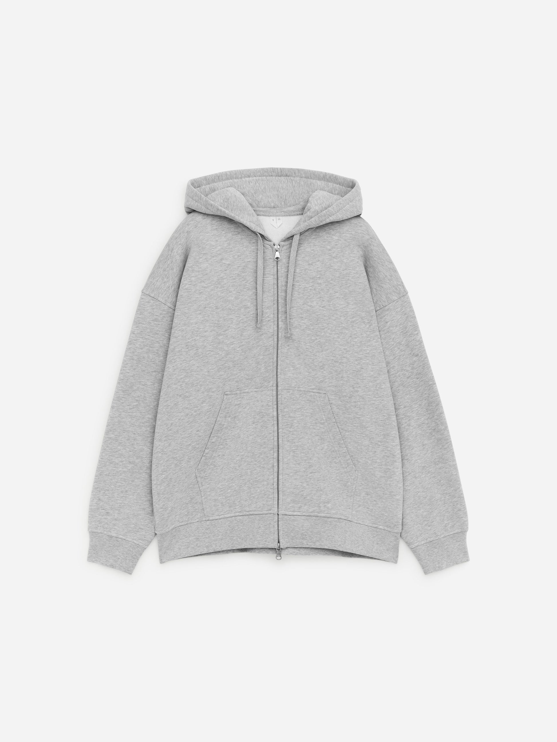 Zip Hoodie - Grey