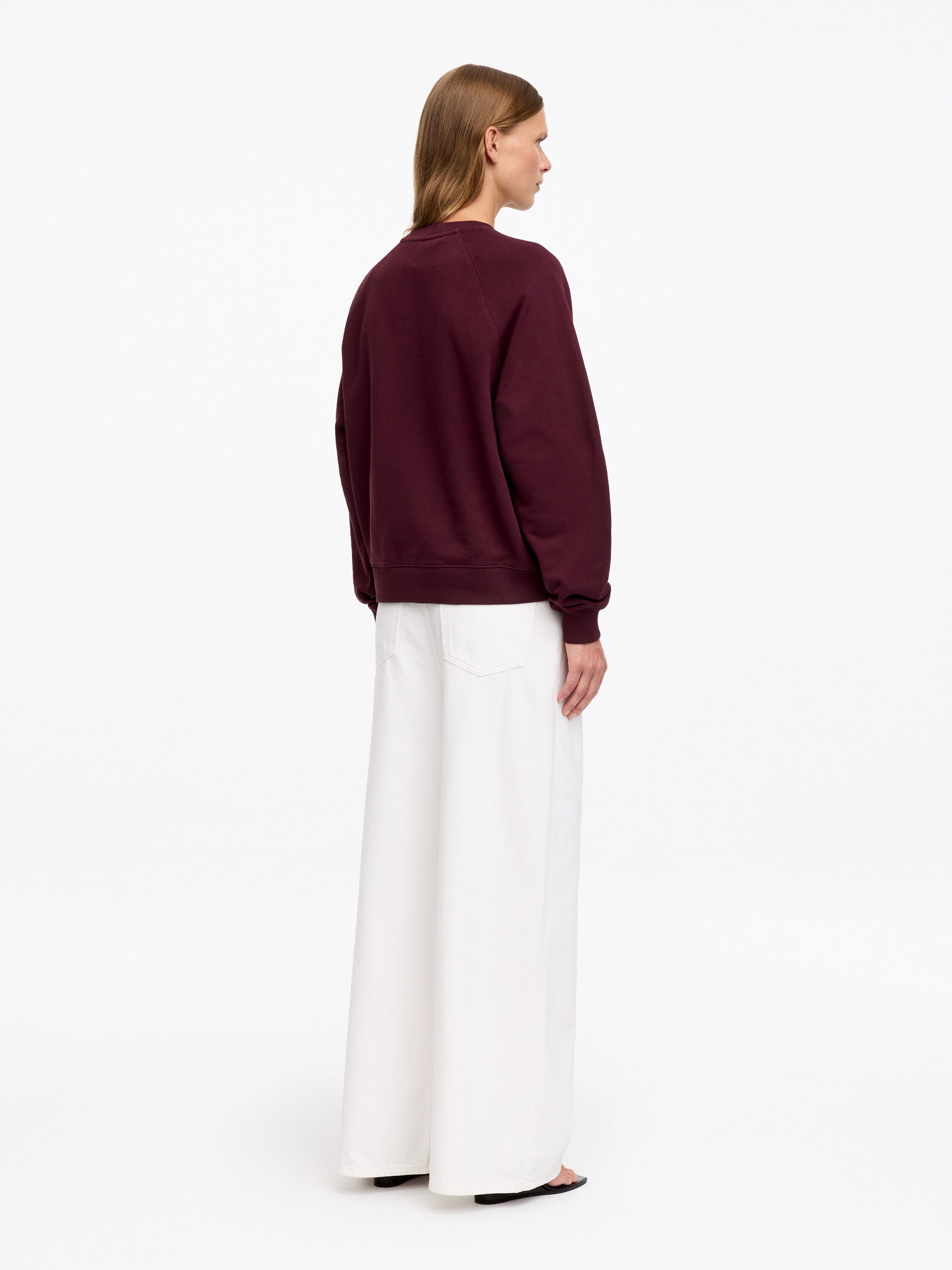 Terry Sweatshirt - Red - Image 3