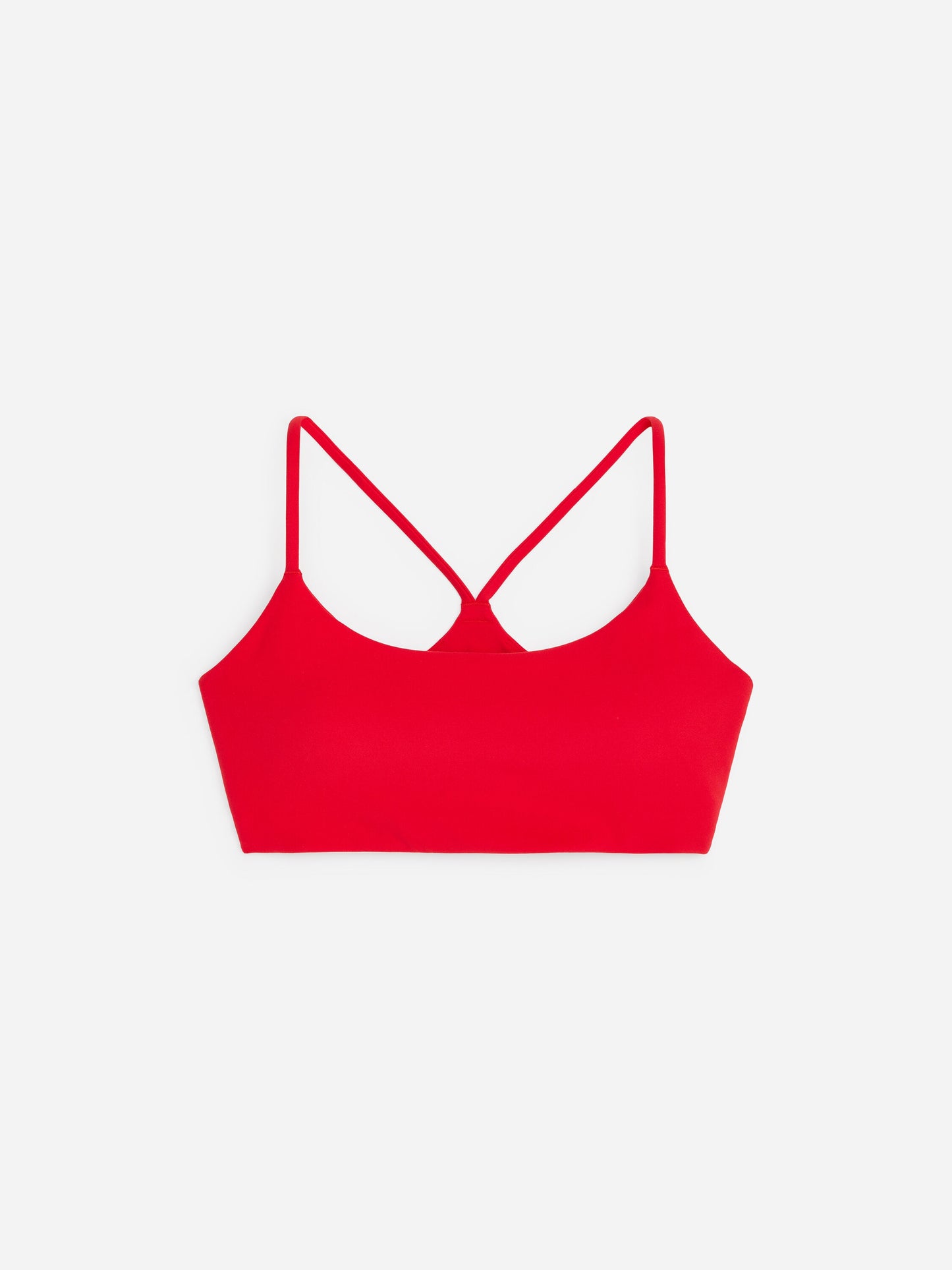 Soft Stretch Sports Bra - Red - Image 5