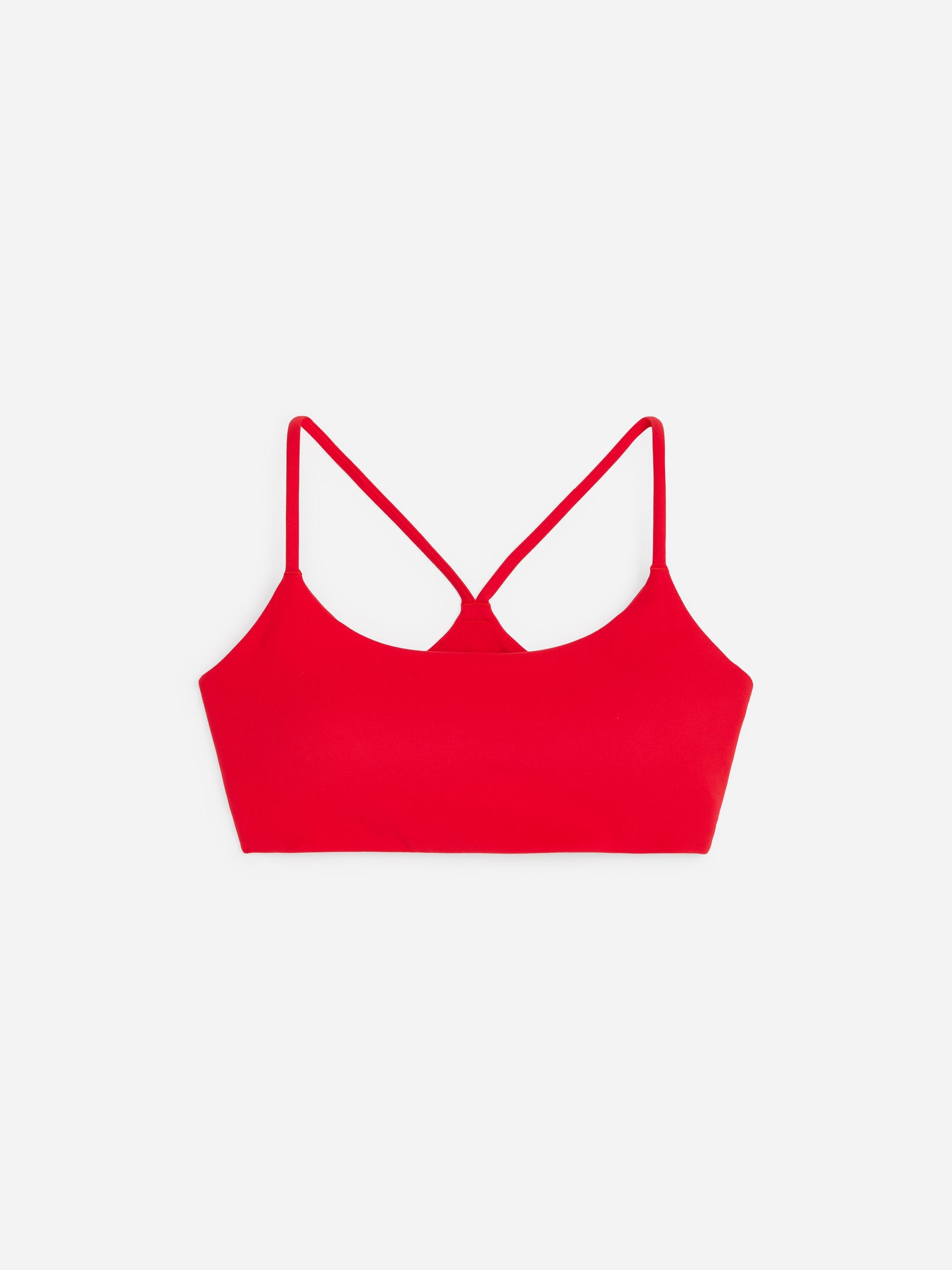Soft Stretch Sports Bra - Red - Image 5
