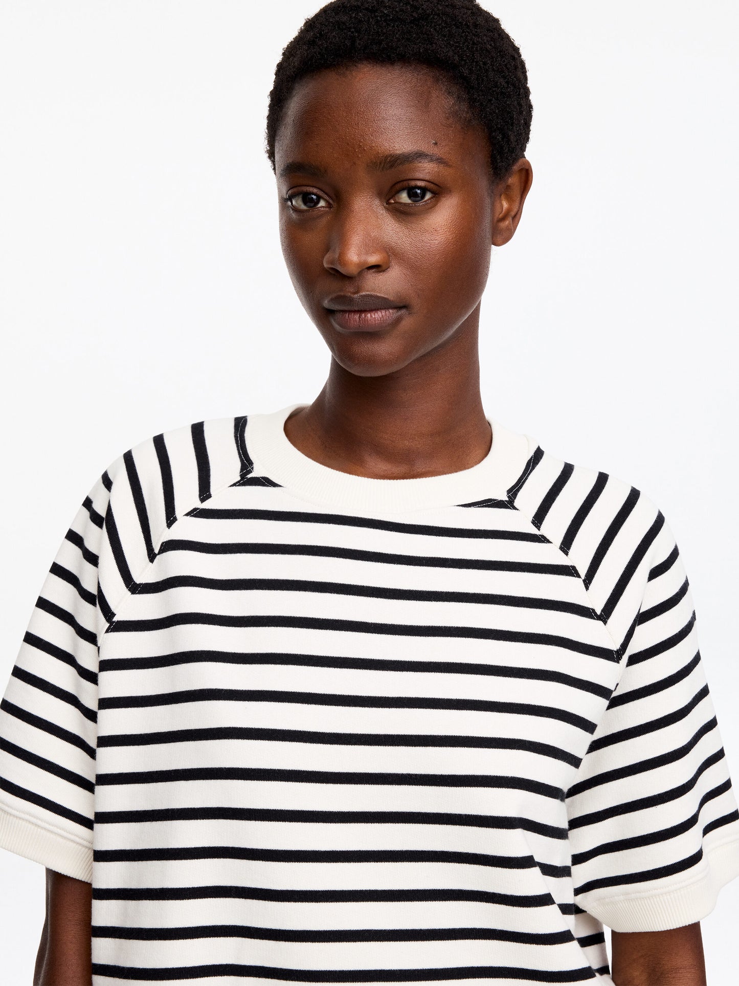 French Terry Sweatshirt - Black - Image 4
