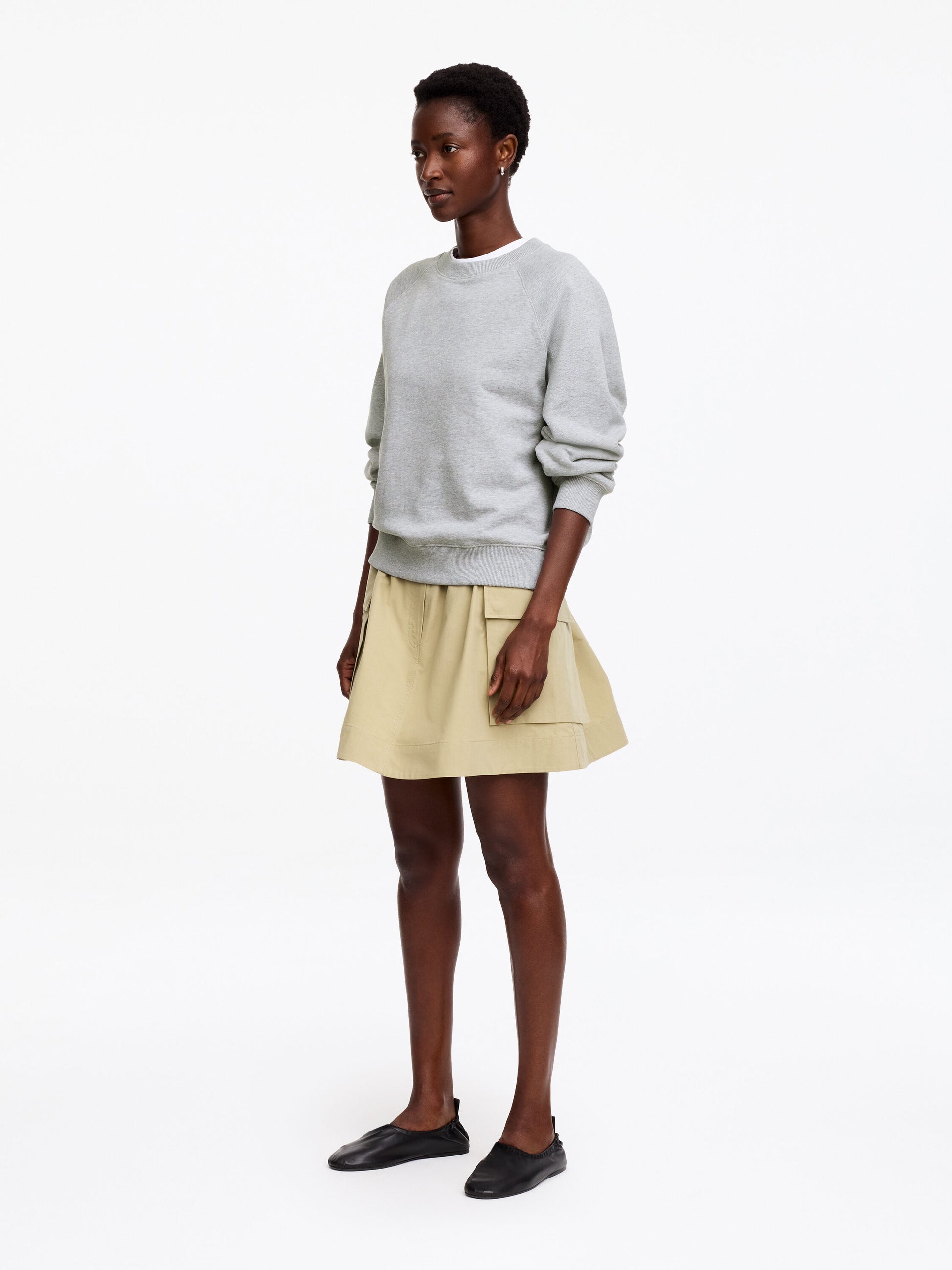 Terry Sweatshirt - Grey - Image 3
