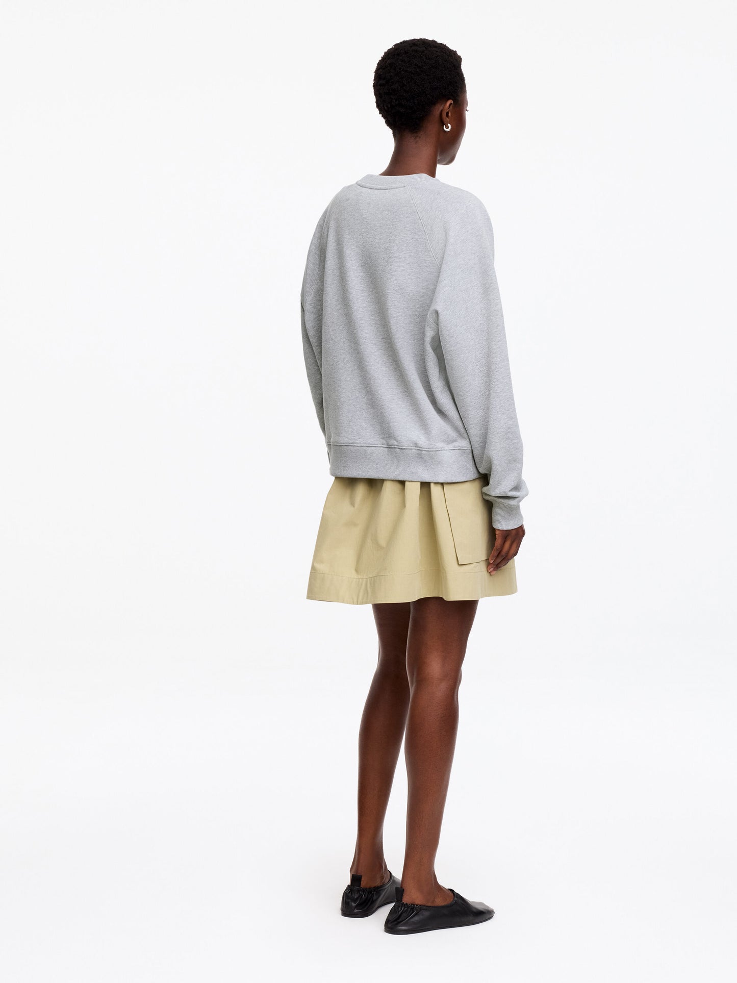 Terry Sweatshirt - Grey - Image 2