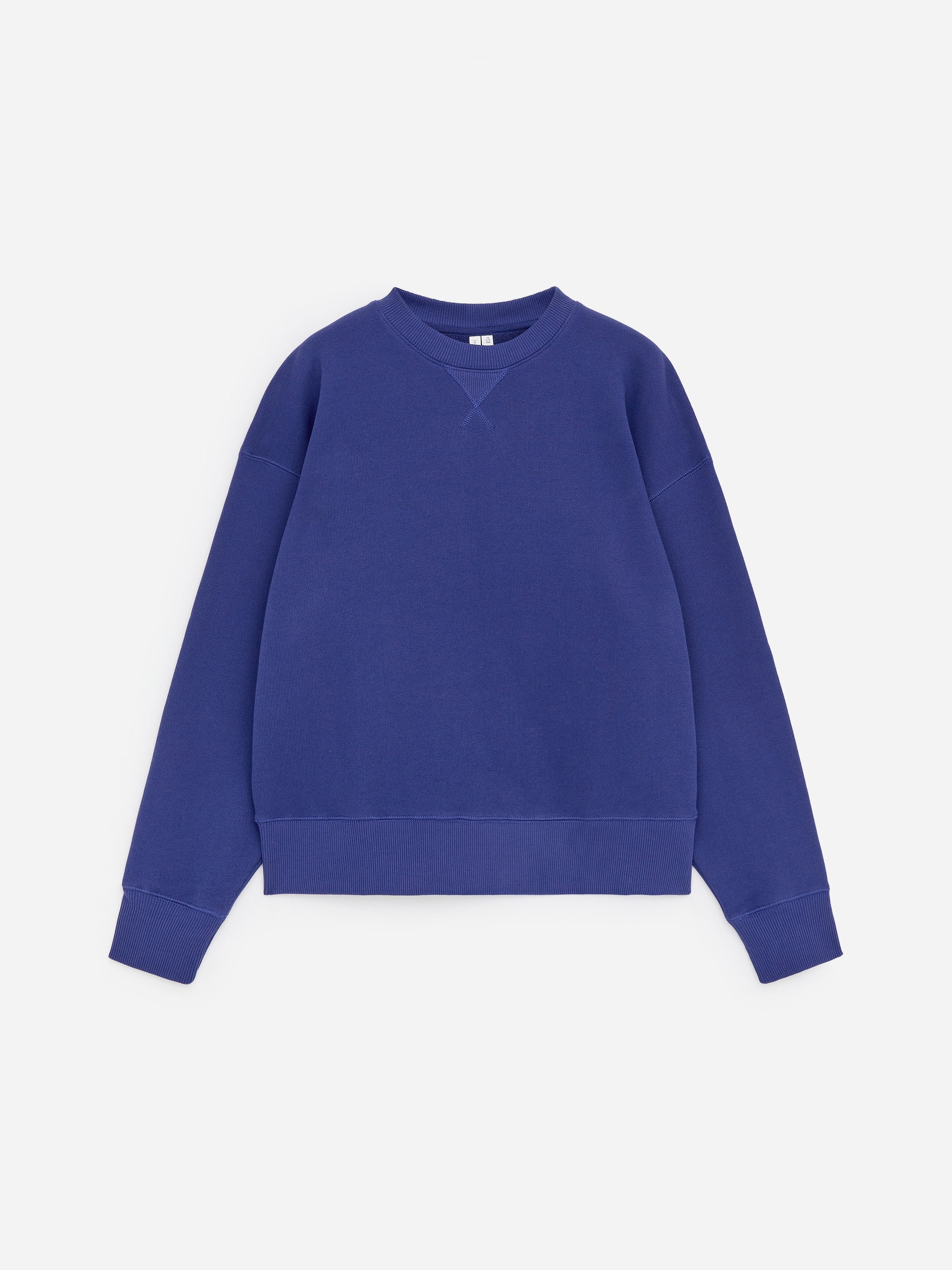 Relaxed Terry Sweatshirt - Blue