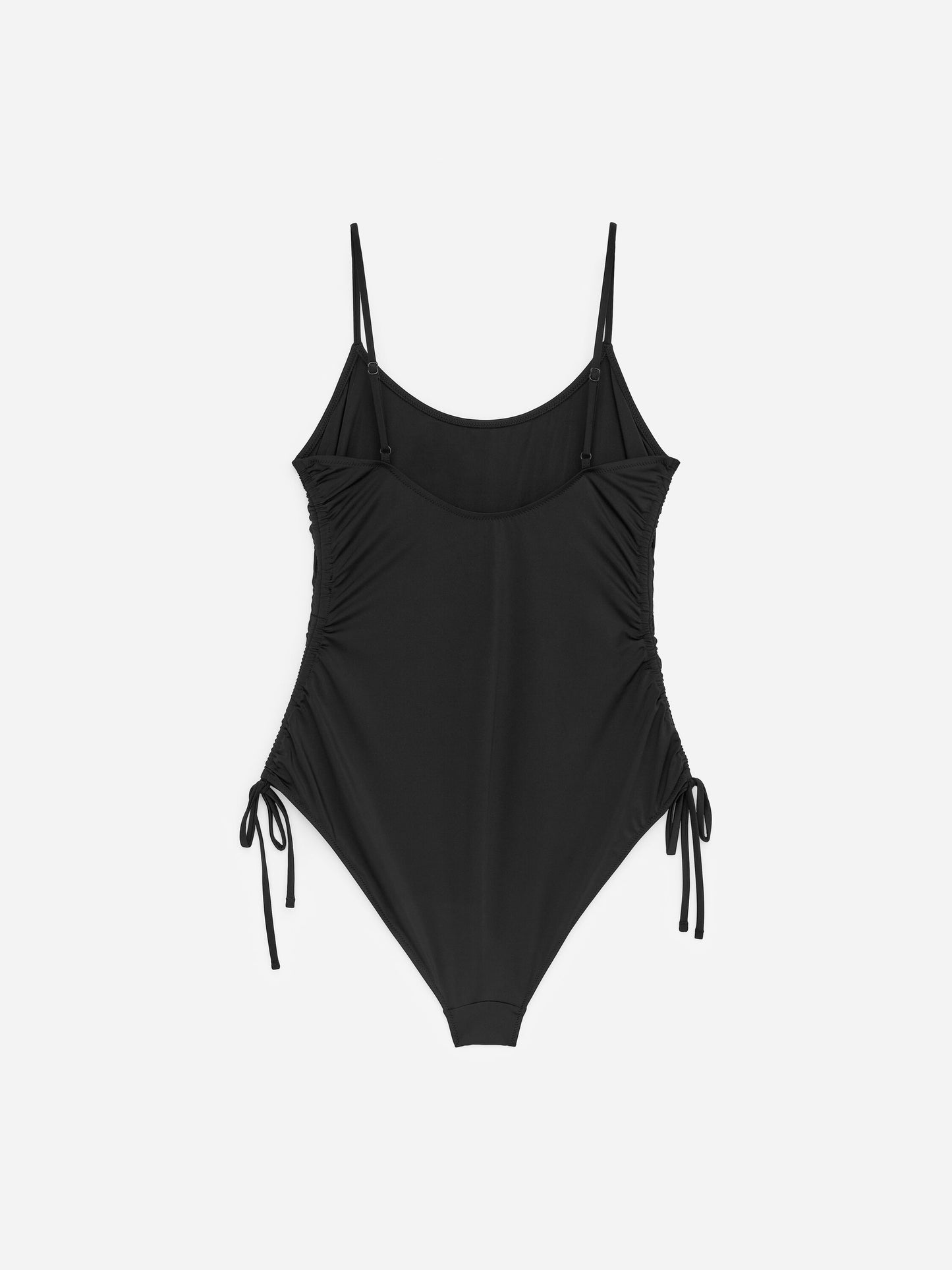Strap swimsuit - Black - Image 6