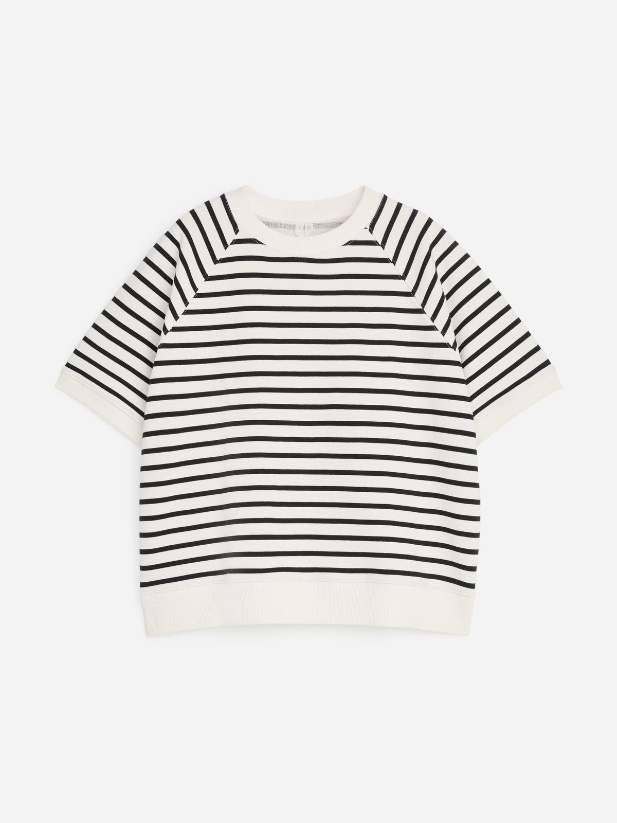 French Terry Sweatshirt - Black - Image 5