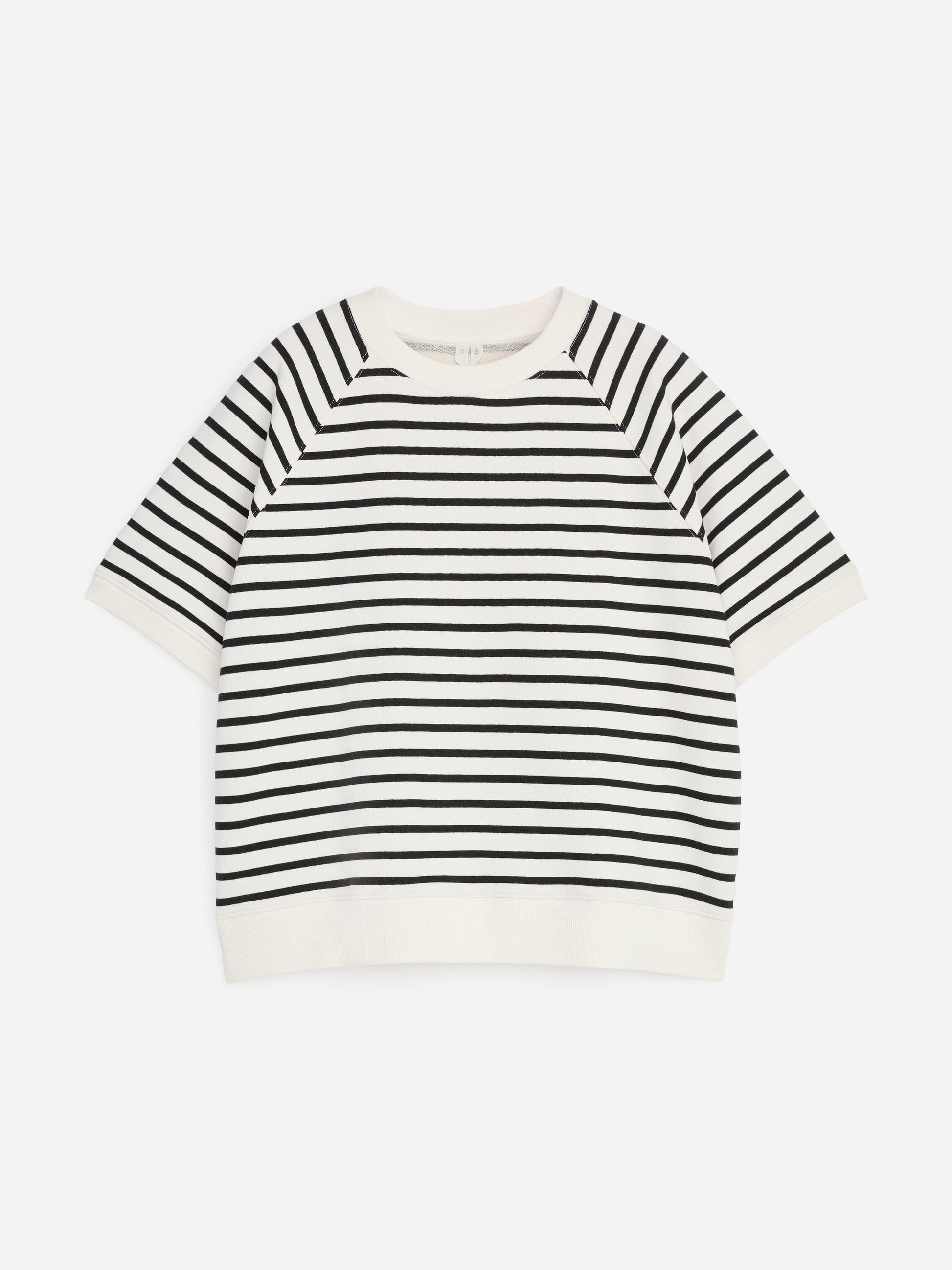French Terry Sweatshirt - Black - Image 5