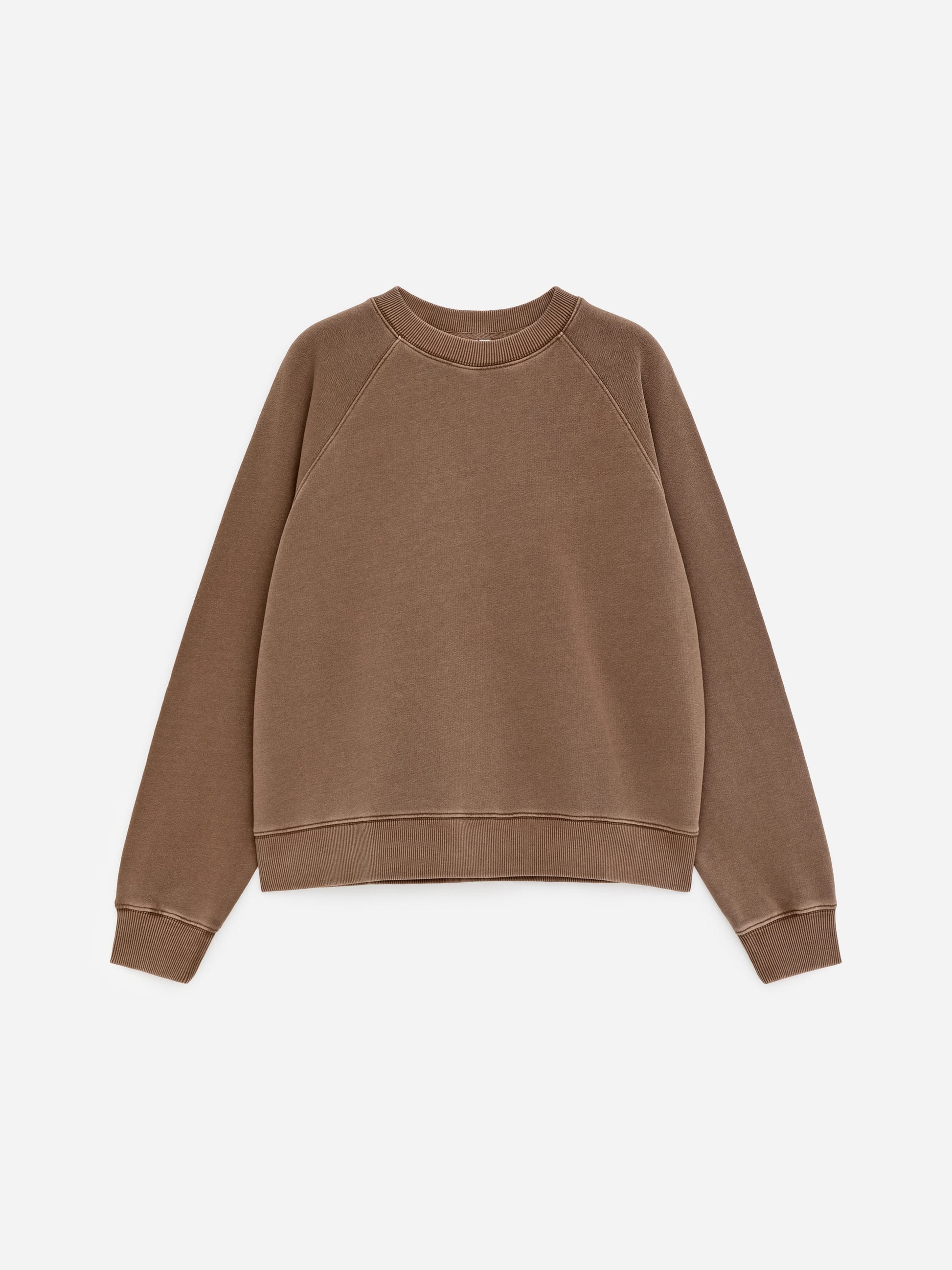 Terry Sweatshirt - Brown - Image 6