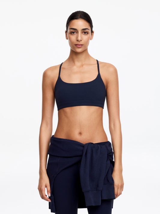 Soft Stretch Sports Bra - Blue