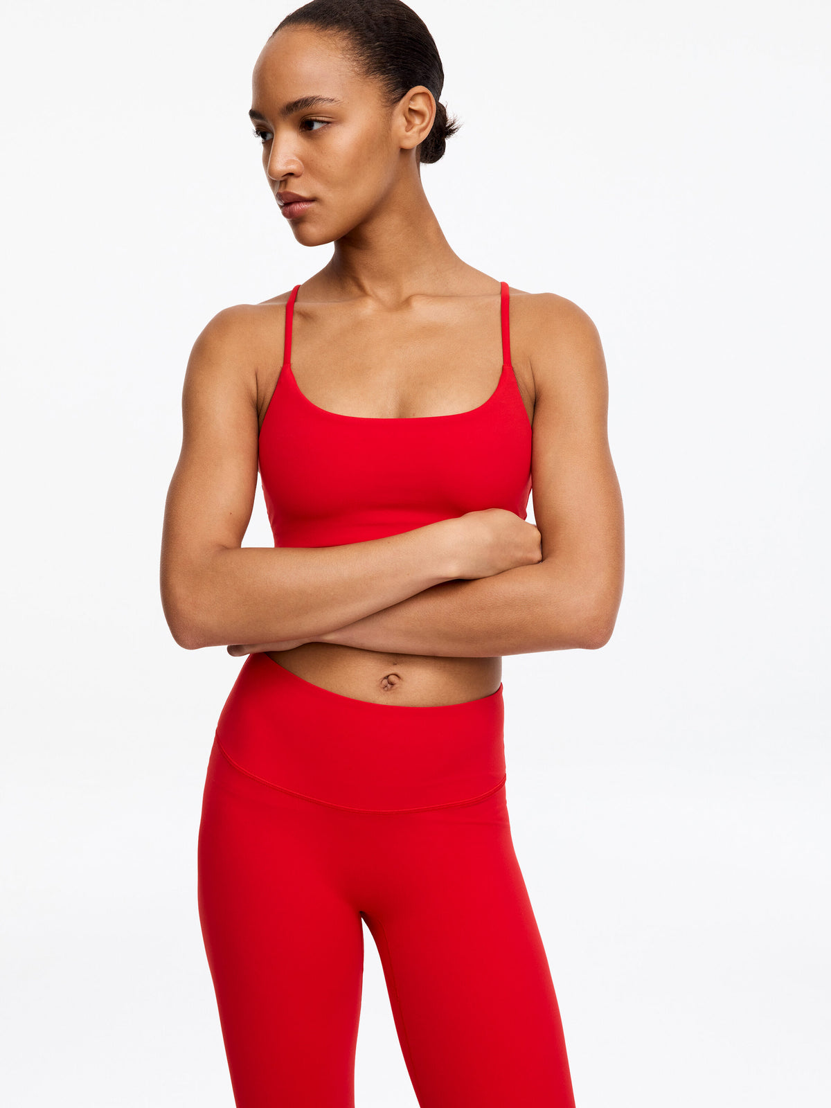 Soft Leggings - Red - Image 5