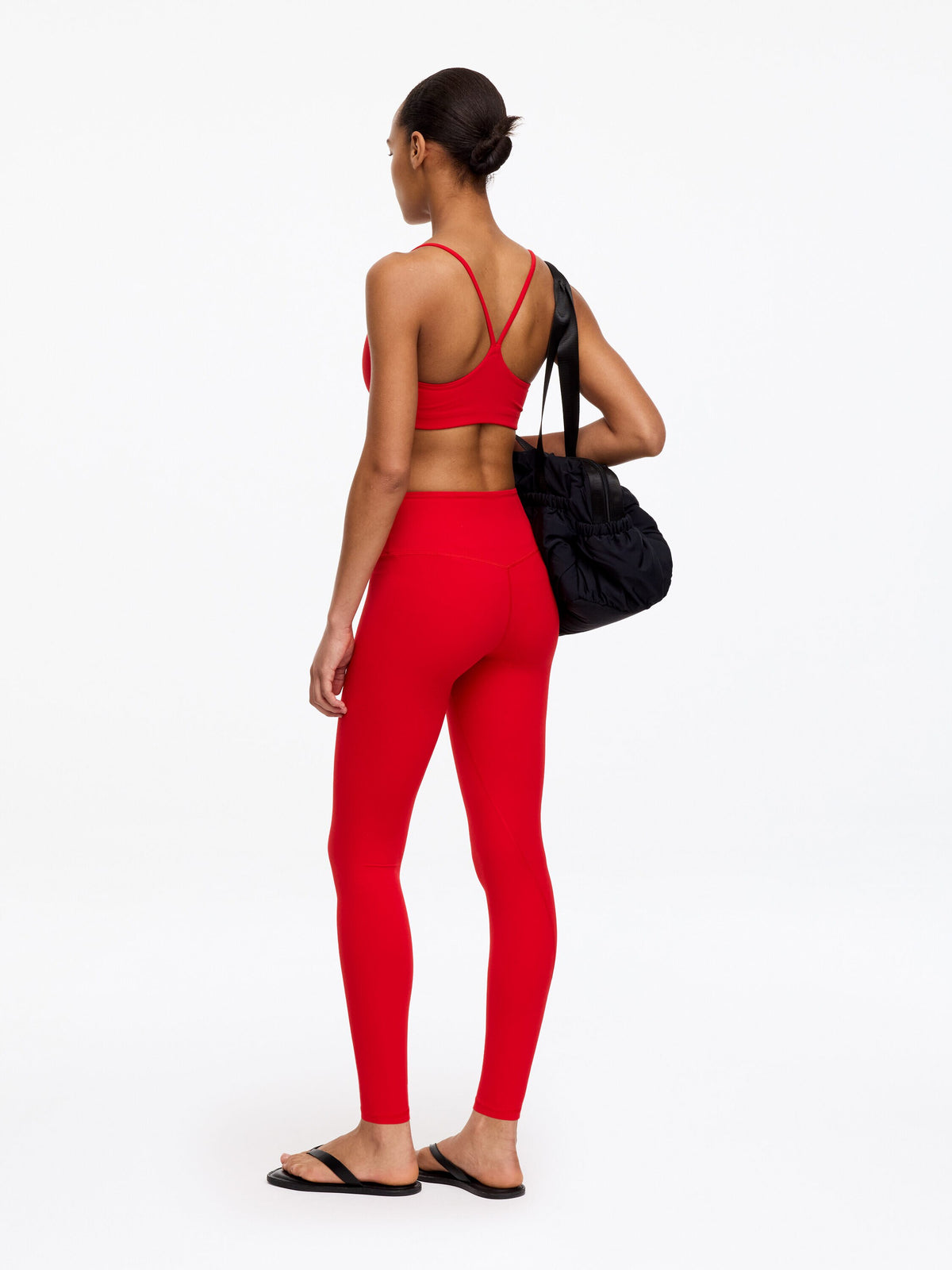 Soft Leggings - Red - Image 4