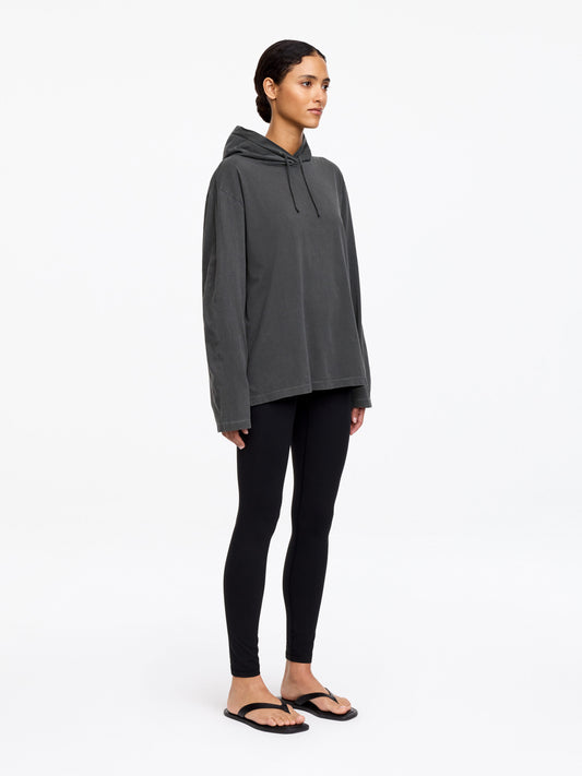 Hooded Sweatshirt - Grey - Image 2