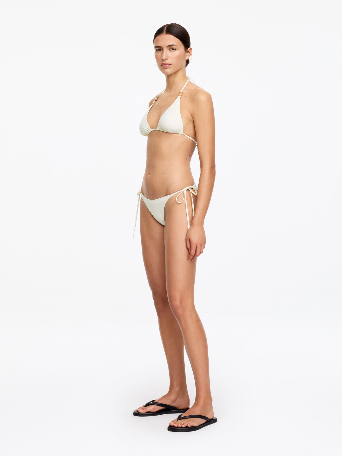 Tie Bikini Briefs - White - Image 4