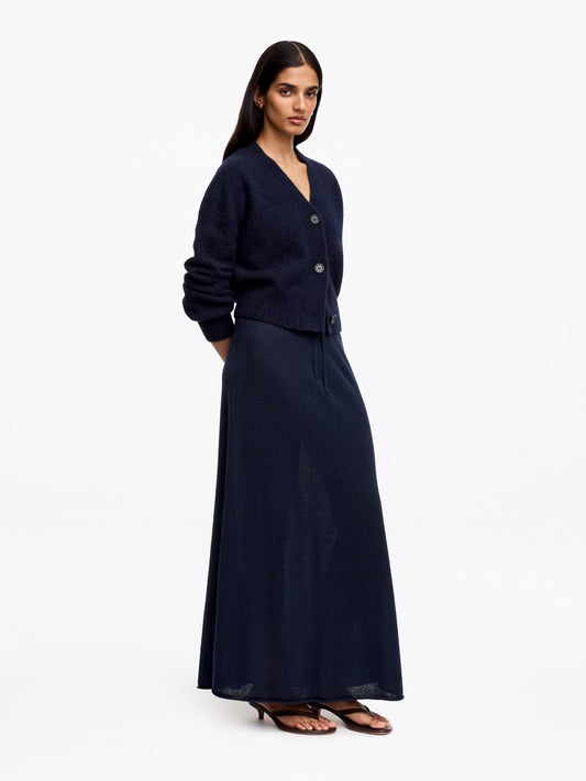 Knitted skirt - Blue - Image 2