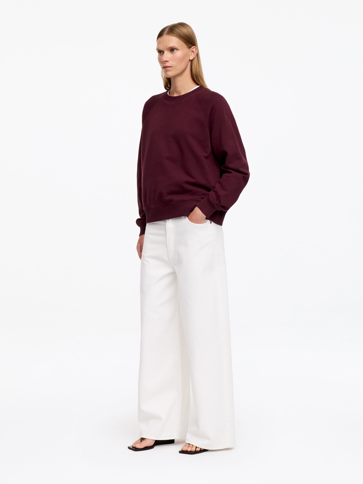 Terry Sweatshirt - Red - Image 2